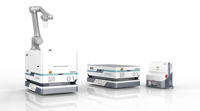 星际娱乐數位開發的自主式移動機器人（AMR250M），搭配全向輪並結合AI演算法、2D LiDAR、3D攝影機等技術，協助客戶實現產線全自動化